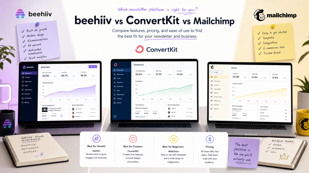 beehiiv vs convertkit