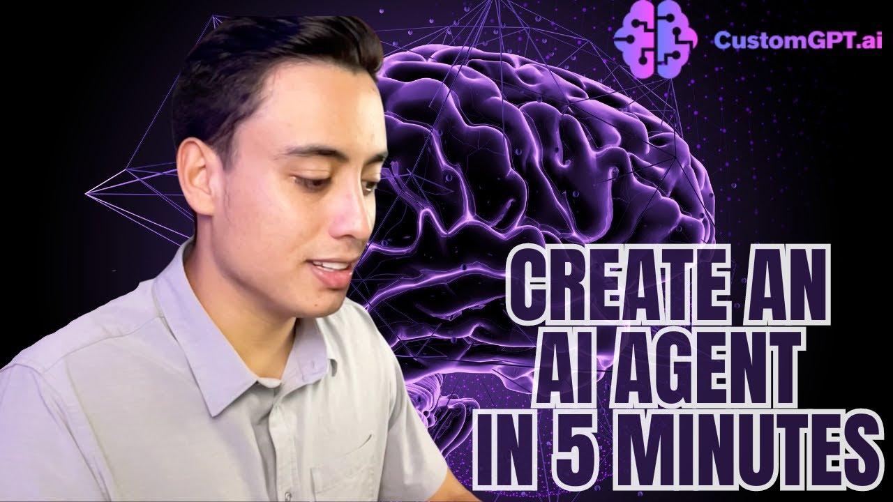 Build a custom AI agent in 5 minutes with CustomGPT.ai - video walkthrough