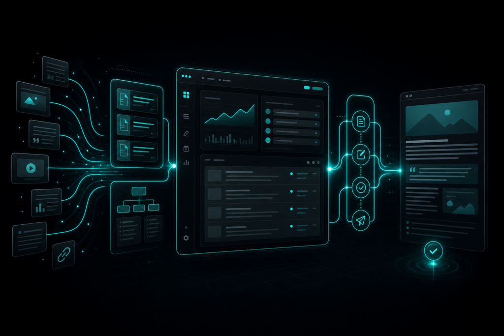 AI content production speed