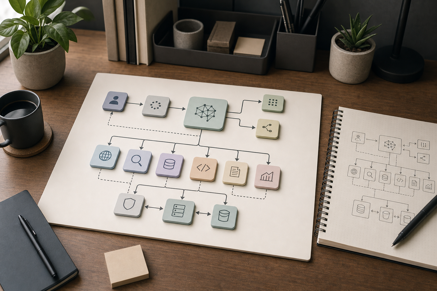 hybrid agentic stack