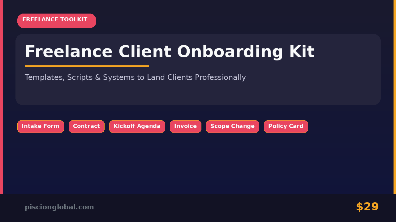 freelance client kickoff meeting agenda